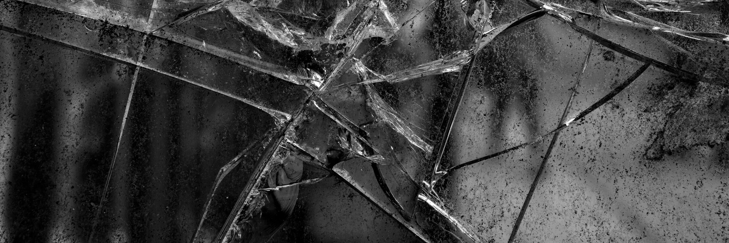 Gebrochenes Fenster