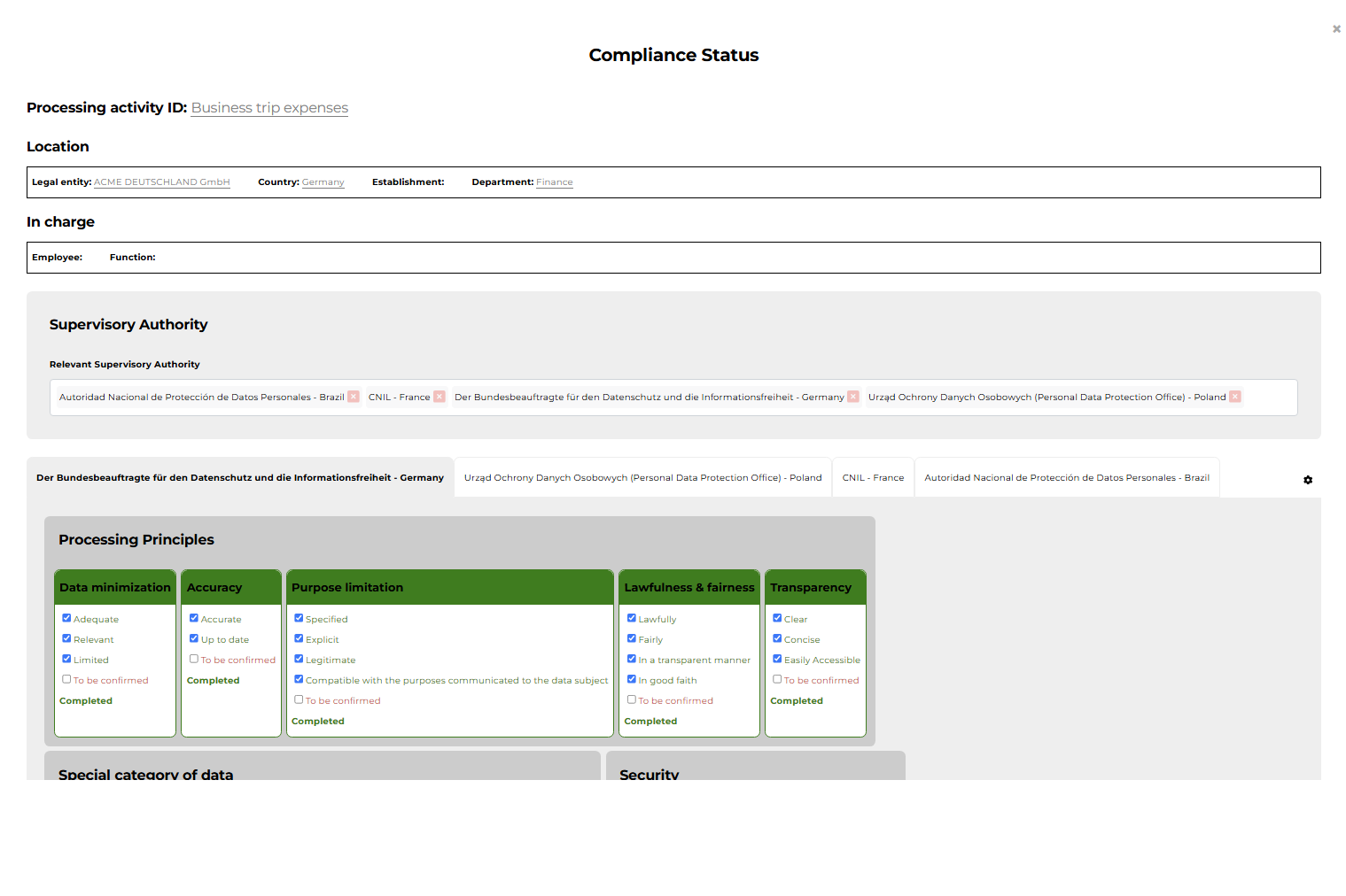 Screenshot of Smart Privaboard