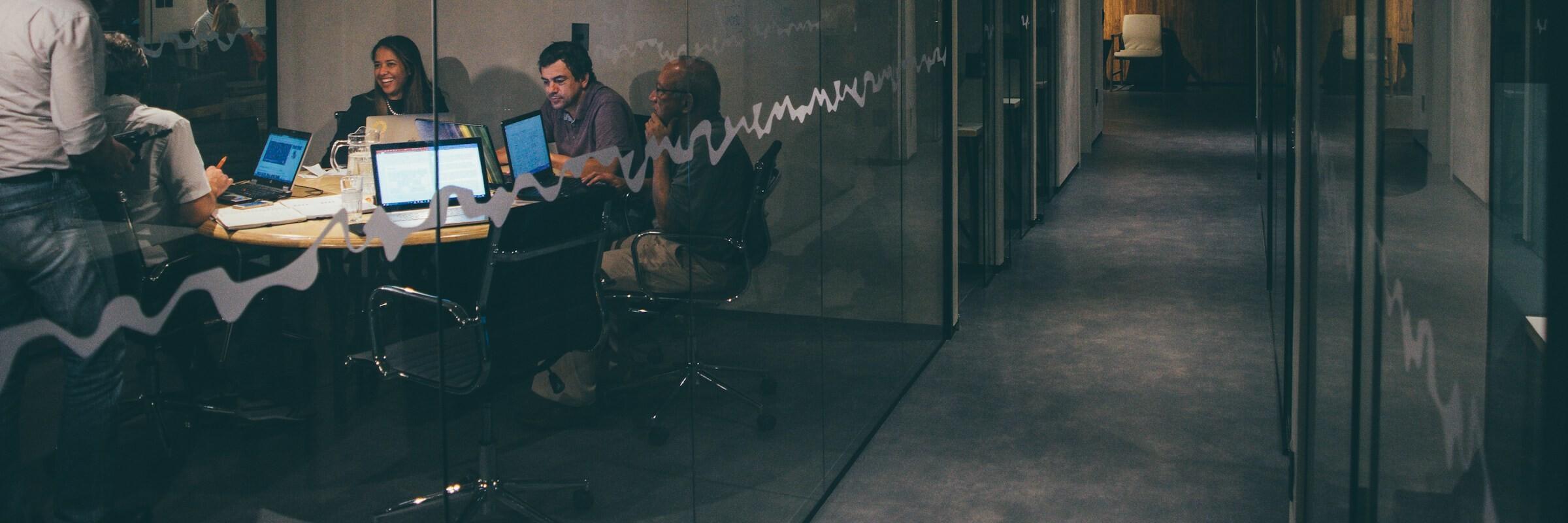 Arbeit im Büro